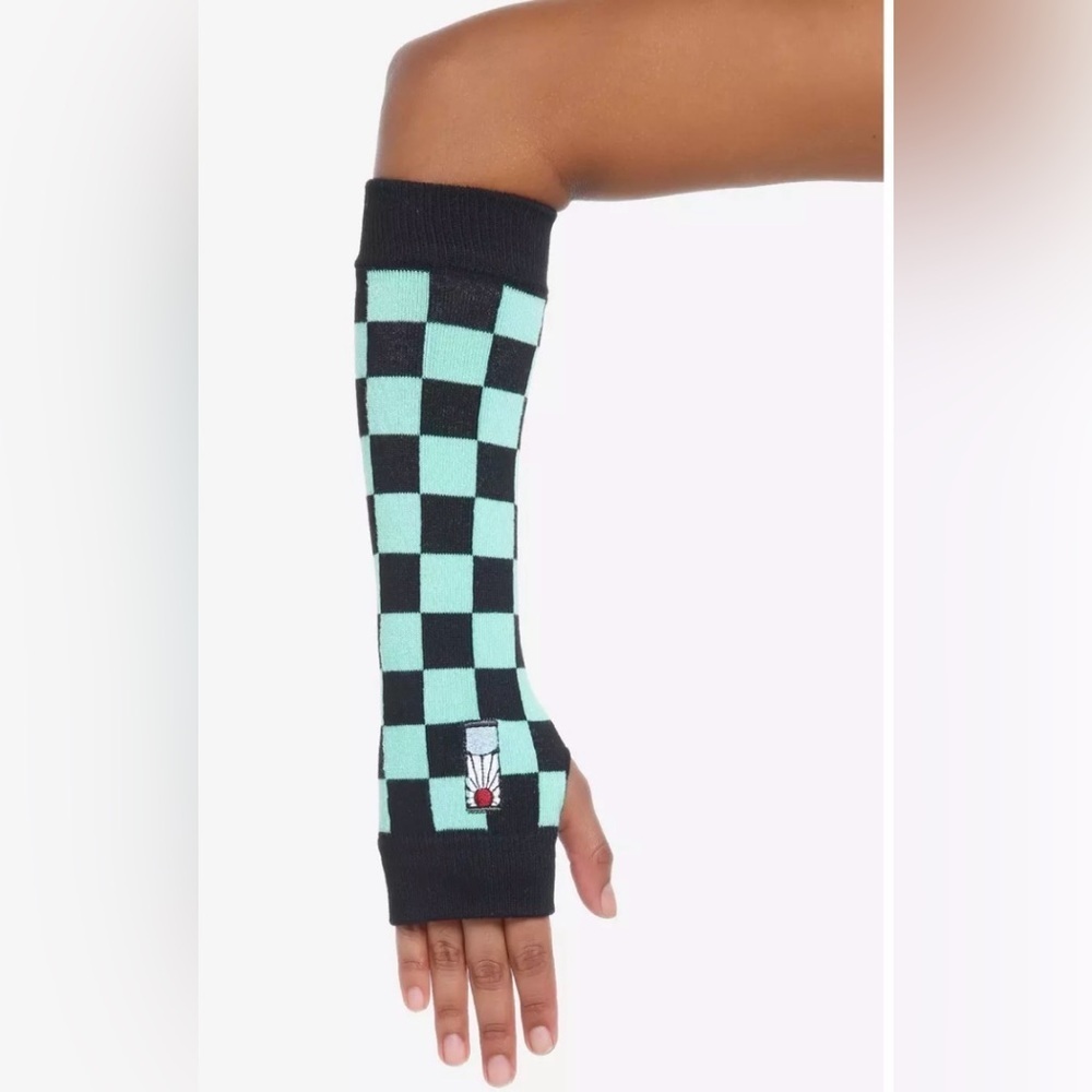 Demon Slayer: Kimetsu No Yaiba Tanjiro Kamado Arm Warmers | EUC | OS